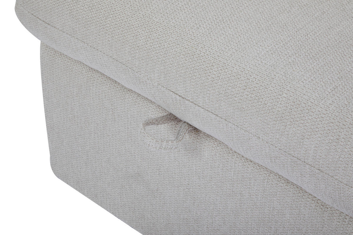 SCHLAFSESSEL in Samt Beige  - Beige/Schwarz, Design, Holz/Kunststoff (70/95/97cm) - Livetastic