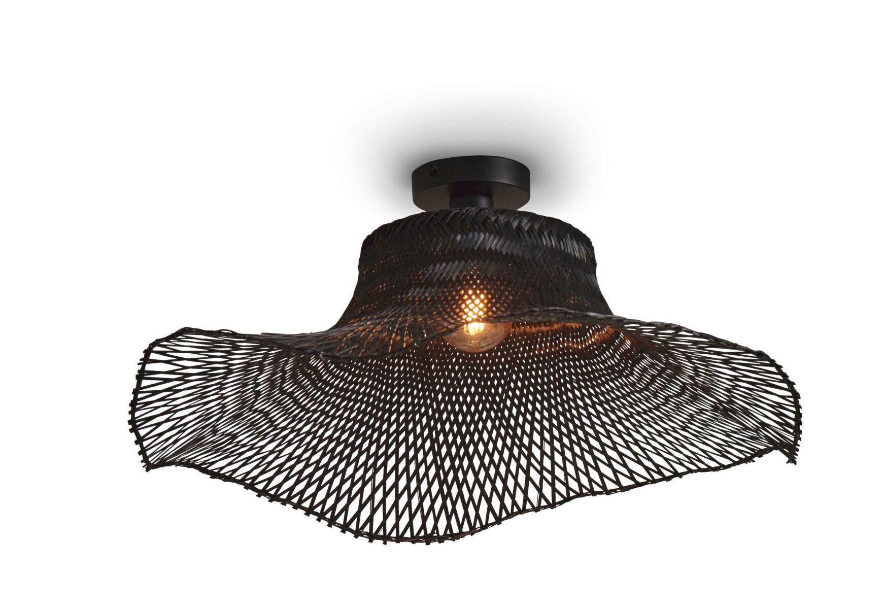 TAKLAMPA GOOD&MOJO  65/65/20 cm  - svart, Trend (65/65/20cm) - Good & Mojo