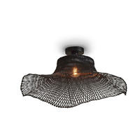 DECKENLEUCHTE GOOD&MOJO  65/65/20 cm   - Schwarz, Trend (65/65/20cm) - Good & Mojo