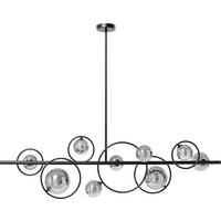 HÄNGELEUCHTE Universe 135/105/35 cm   - Design, Metall (135/105/35cm) - Kare-Design