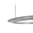 LED-HÄNGELEUCHTE 82/55/150 cm  - Chromfarben/Champagner, Design, Kunststoff/Metall (82/55/150cm) - Dieter Knoll