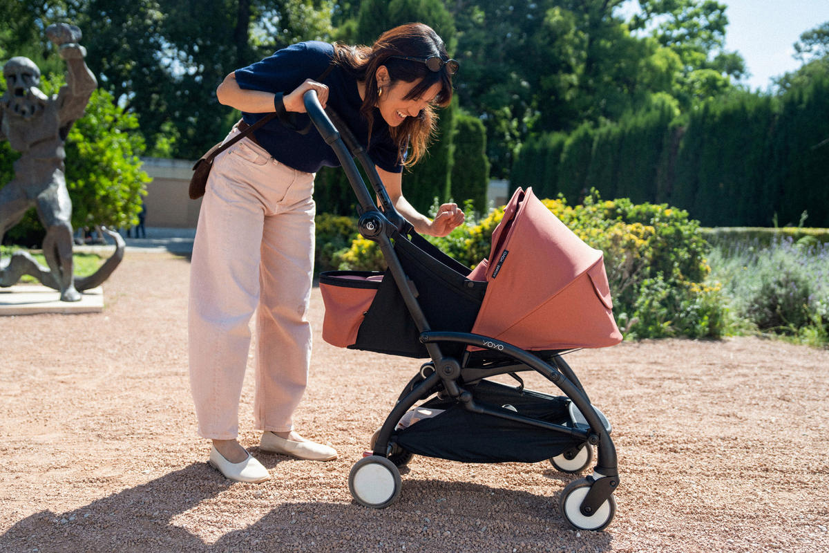 KOŠARA ZA SPAVANJE    - tamno ružičasta, Basics, tekstil (40/37cm) - Stokke