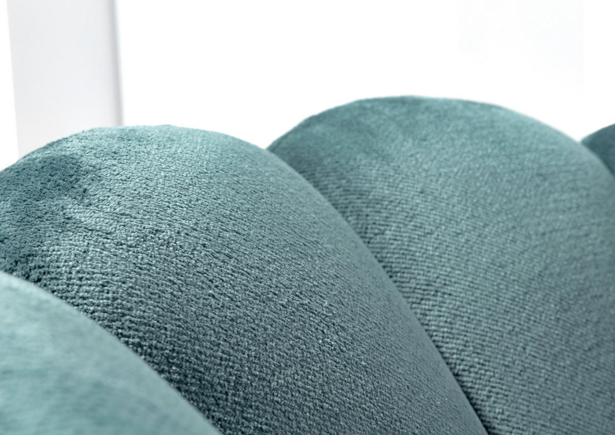 COCKTAILSESSEL - Petrol/Schwarz, LIFESTYLE, Textil/Metall (97/76/90cm) - Landscape