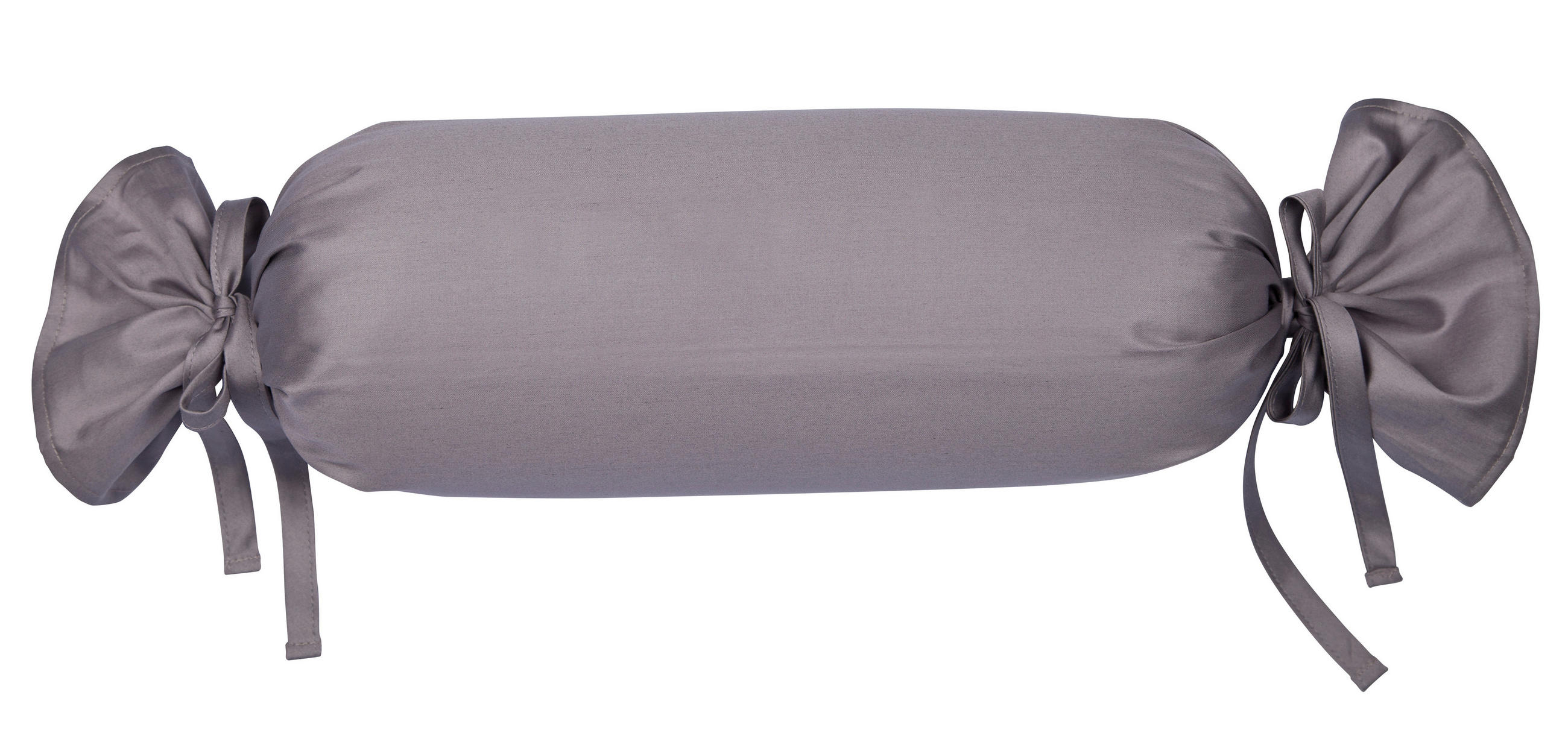NACKENROLLENBEZUG Giacomo 15/40 cm  - Graphitfarben, Basics, Textil (15/40cm) - Janine