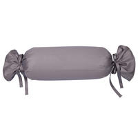 NACKENROLLENBEZUG Giacomo 15/40 cm  - Graphitfarben, Basics, Textil (15/40cm) - Janine