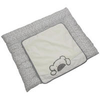 WICKELAUFLAGE - Weiß/Grau, Basics, Textil (85/70cm) - Bebe's Collection