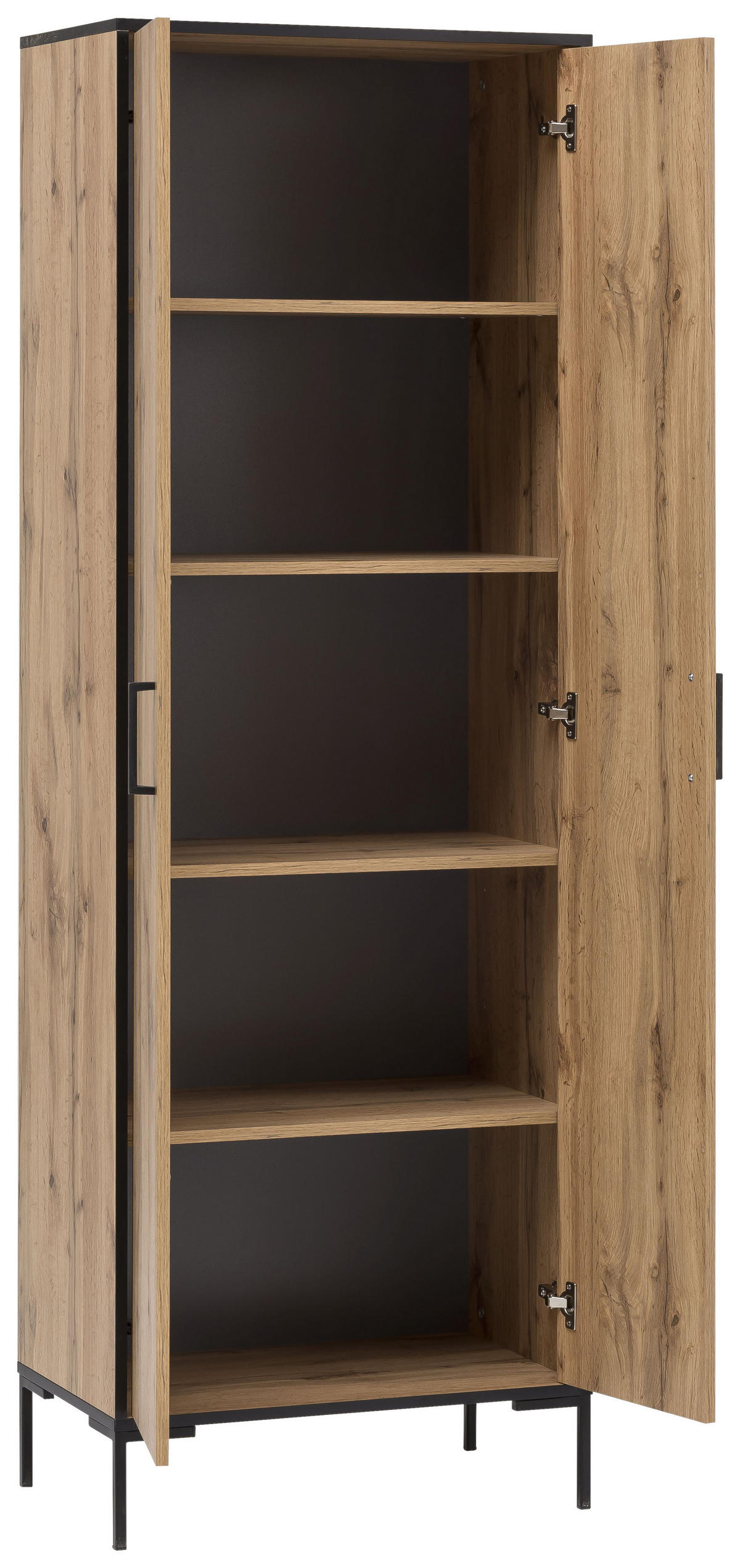 AKTENSCHRANK Eichefarben  - Eichefarben, KONVENTIONELL, Holzwerkstoff (65,2/194,2/39cm) - MID.YOU