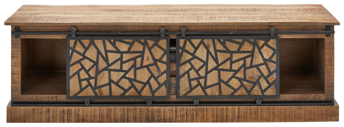 LOWBOARD 170/50/45 cm  - Anthrazit/Naturfarben, Natur, Holz/Metall (170/50/45cm) - MID.YOU
