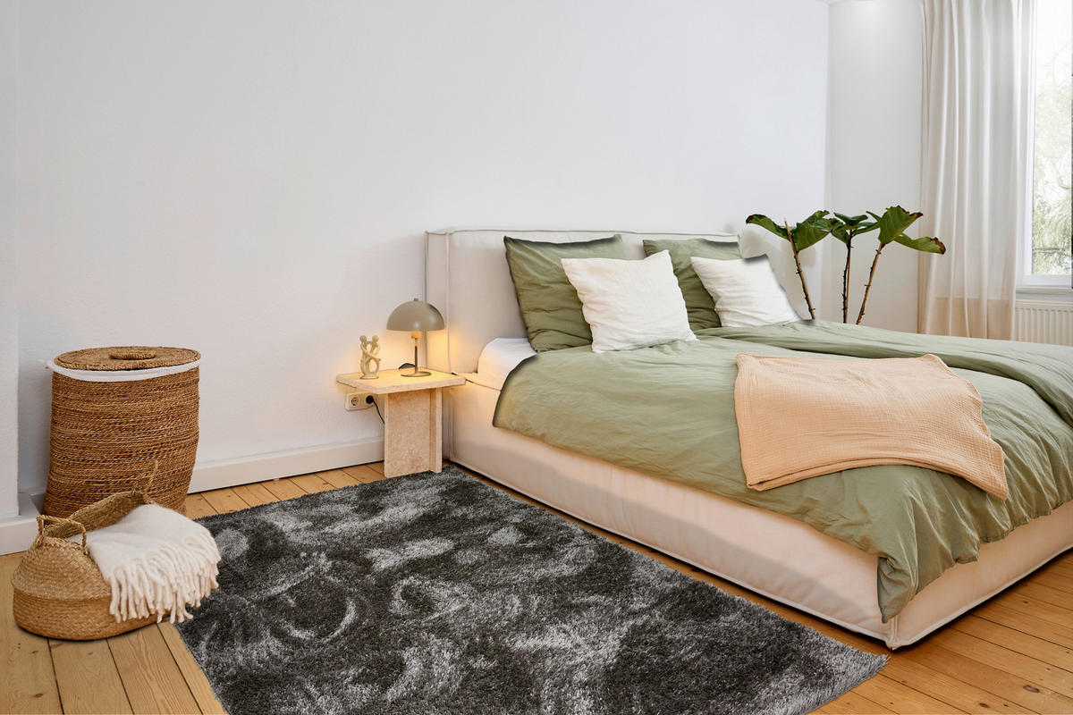 WEBTEPPICH 120/180 cm Paulie Grau rechteckig  - Grau, Basics, Textil (120/180cm) - Astra