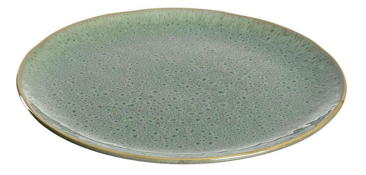PLYTKÝ TANIER, keramika, 27 cm - zelená, Lifestyle, keramika (27cm) - Leonardo