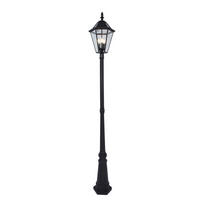WEGELEUCHTE London 31/227 cm   - Klar/Schwarz, Design, Glas/Metall (31/227cm)