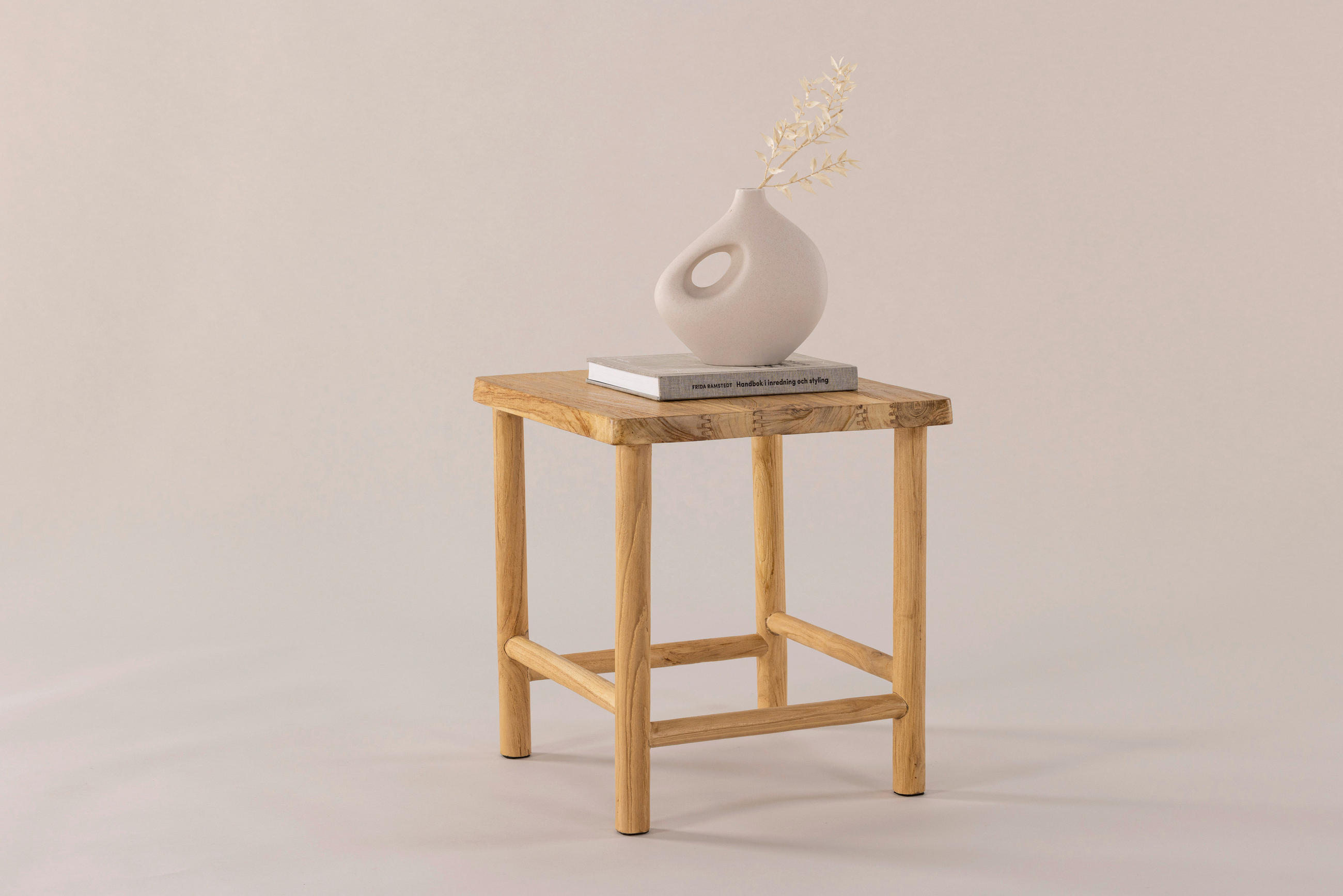 PALL i trä ljusbrun  - ljusbrun, Design, trä (42/46/42cm) - Livetastic