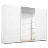 SCHWEBETÜRENSCHRANK 271/210/62 cm 3-türig Weiß  - Weiß, KONVENTIONELL, Holzwerkstoff/Metall (271/210/62cm) - Xora