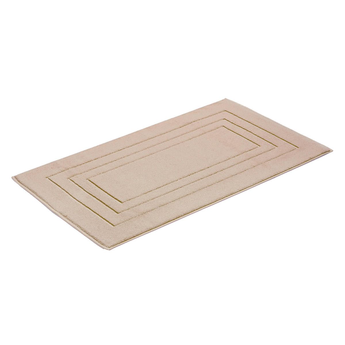 FÜRDŐSZOBASZŐNYEG  67/120 cm  bézs   - bézs, Konventionell, textil/természetes anyagok (67/120cm) - Vossen
