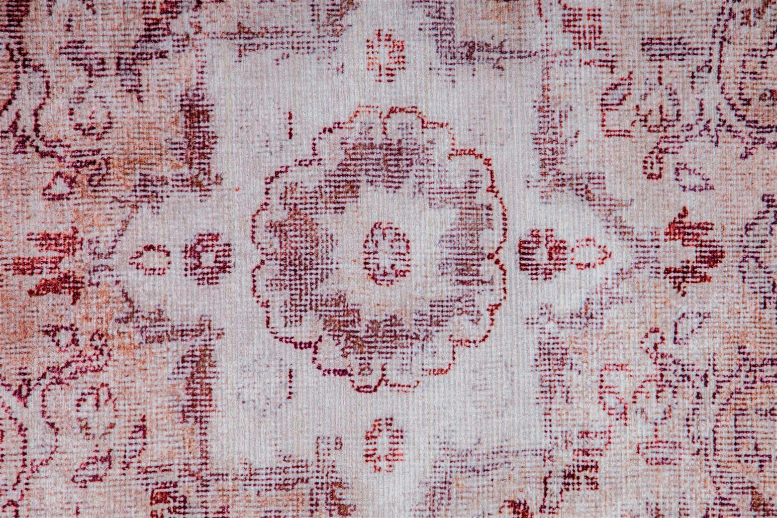 Thumbnail - Kayoom Flachwebeteppich Vintage 8400 Elfenbein, Creme, Textil, Vintage, rechteckig, 200x290 cm, pflegeleicht, Teppiche &...