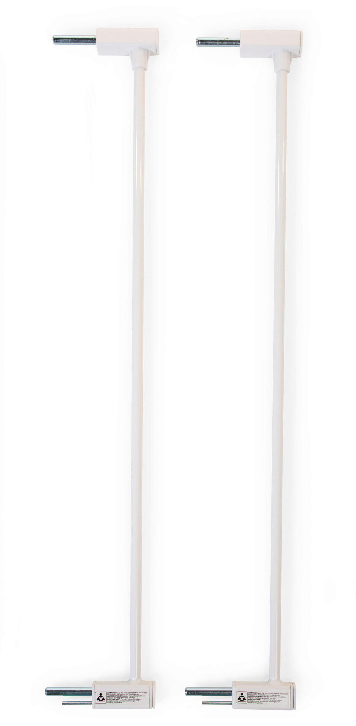 TÜRSCHUTZGITTER Schrauben  - Weiß, Basics, Metall (14/77/2cm) - Childhome