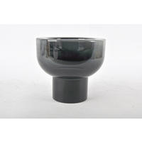 DEKOSCHALE - Schwarz, Basics, Glas (18/18/16cm) - Cor Mulder