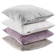 KISSENBEZUG YUKON 48/48 cm  - Silberfarben, Design, Textil (48/48cm) - Novel