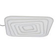 LED-DECKENLEUCHTE 53/53/5,5 cm   - Weiß, Design, Kunststoff/Metall (53/53/5,5cm) - Novel