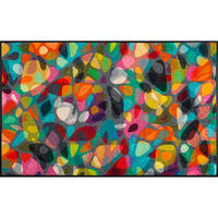 DVEŘNÍ ROHOŽKA, 75/120 cm, vícebarevná - vícebarevná, Konvenční, textil/plast (75/120cm) - Esposa