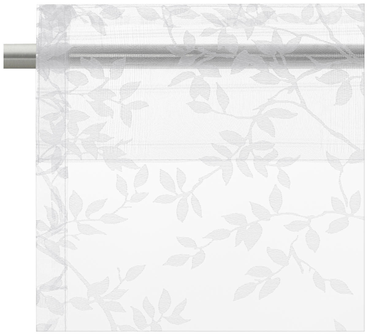 FERTIGVORHANG  halbtransparent   135/245 cm  - Weiß, Basics, Textil (135/245cm) - Esposa