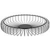 OBSTKORB ESTRA  - Schwarz, Basics, Metall (37/6cm) - Blomus