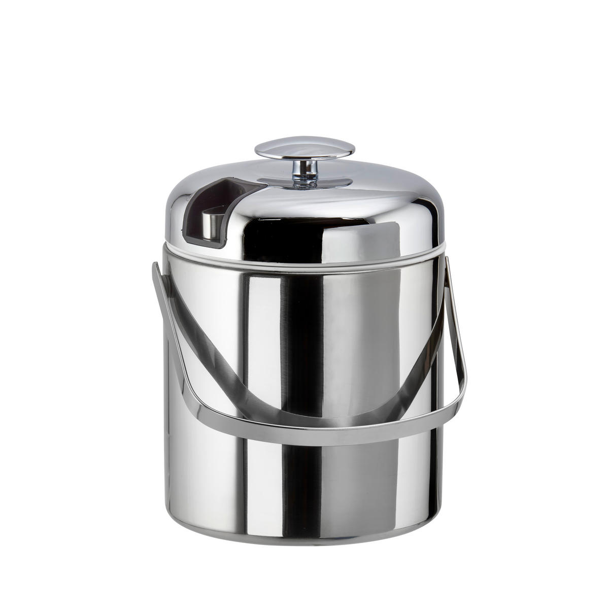 EISEIMER - Seidengrau, Basics, Kunststoff/Metall (14/14/22cm)