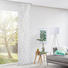 FLÄCHENVORHANG halbtransparent 60/245 cm - Weiß/Grau, MODERN, Textil (60/245cm) - Novel