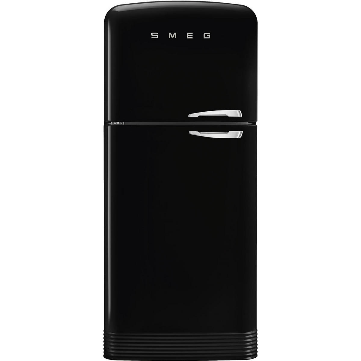 KÜHL-GEFRIER-KOMBINATION FAB50LBL5  - Schwarz, Basics, Metall (79,6/192,1/80,5cm) - SMEG
