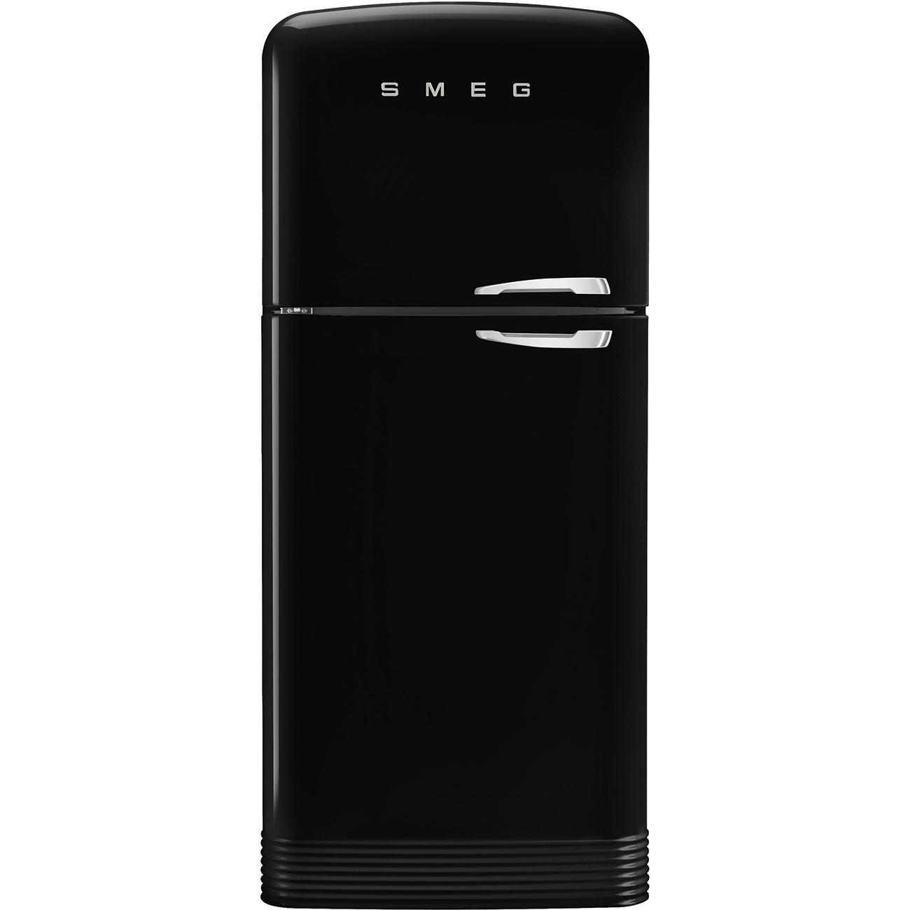 Smeg Kühl-Gefrier-Kombination 50'S Style Schwarz 79.6x192.1x80.5 cm
