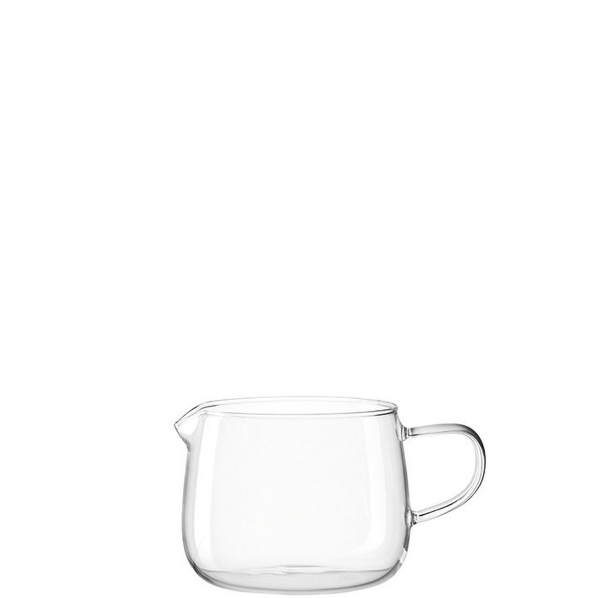 POSUDA ZA MLEKO  450 ml   - prozirna, Osnovno, staklo (13/7,70/9,70cm) - Leonardo