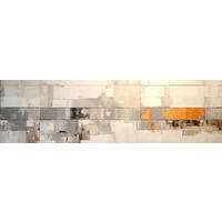 ALUMINIUMBILD Abstraktes  - Multicolor, Basics, Metall (180/50/2cm) - Euroart