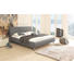 POLSTERBETT Webstoff 140/200 cm - Chromfarben/Grau, Design, Textil/Metall (140/200cm) - Carryhome