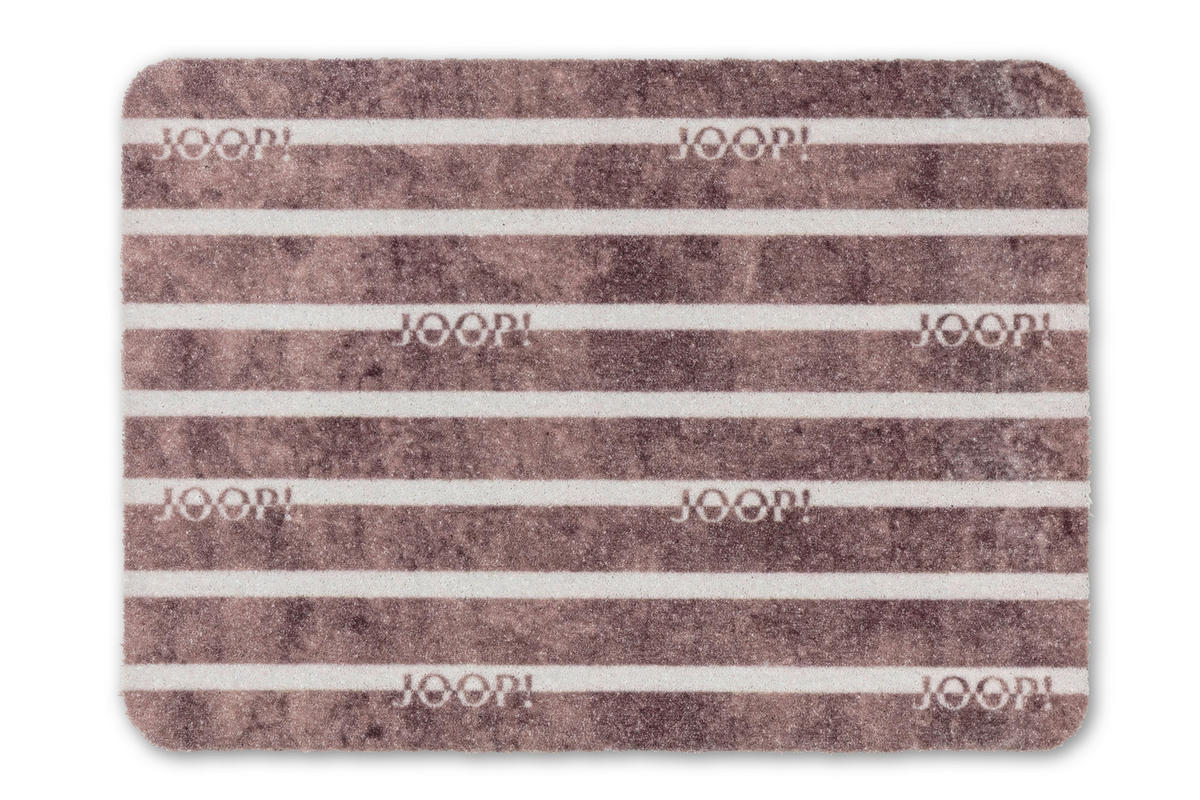 FUSSMATTE - Taupe, Design, Kunststoff (67/110cm) - Joop!