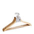Kleiderbügelset, 5-teilig Holz, Kunststoff, Metall Naturfarben - Naturfarben, Basics, Holz/Kunststoff (44,5cm) - Homeware Kleiderbügelset, 5-teilig Holz, Kunststoff, Metall Naturfarben - Naturfarben, Basics, Holz/Kunststoff (44,5cm) - Homeware