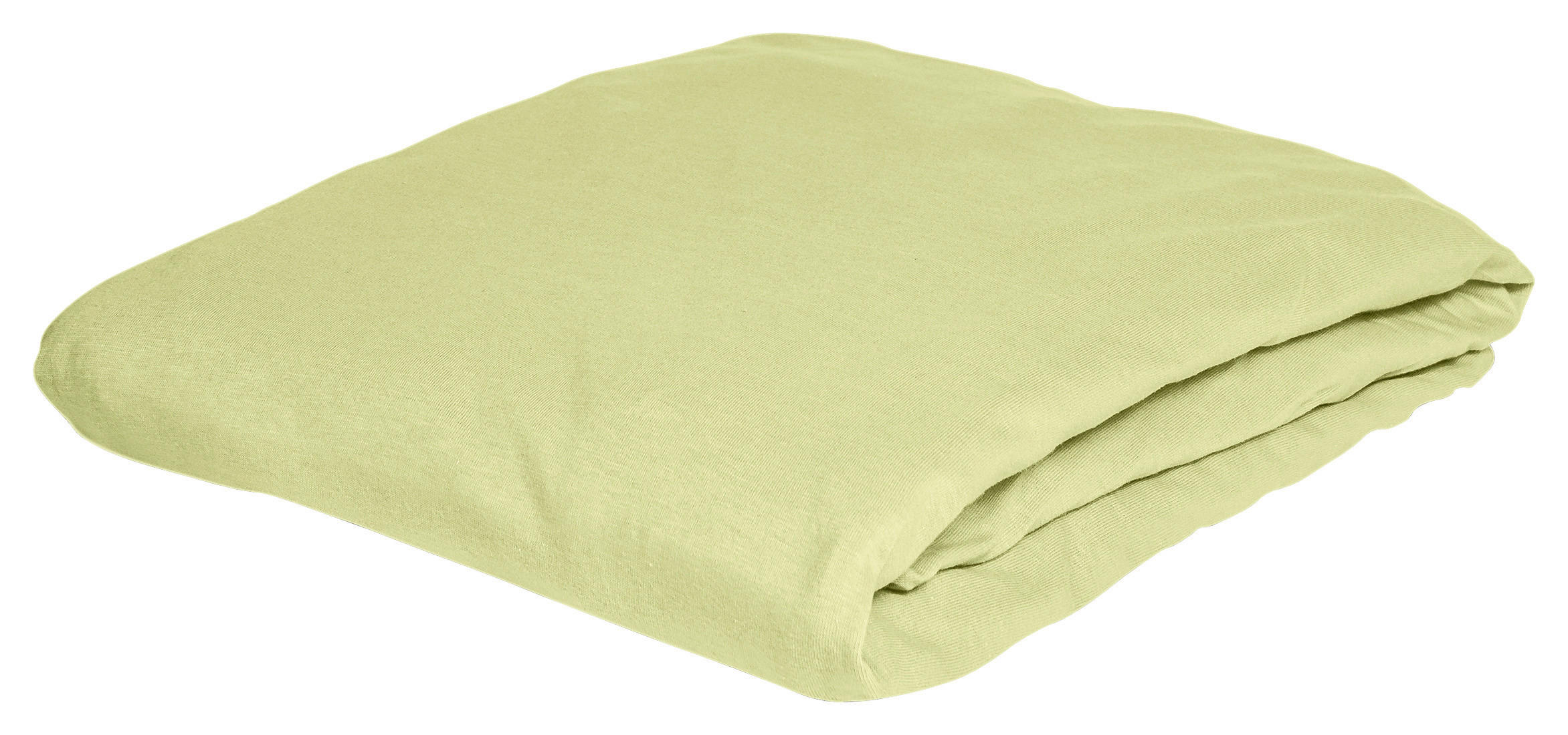 SPANNBETTTUCH Jersey  - Hellgrün, KONVENTIONELL, Textil (190/200cm) - Irisette