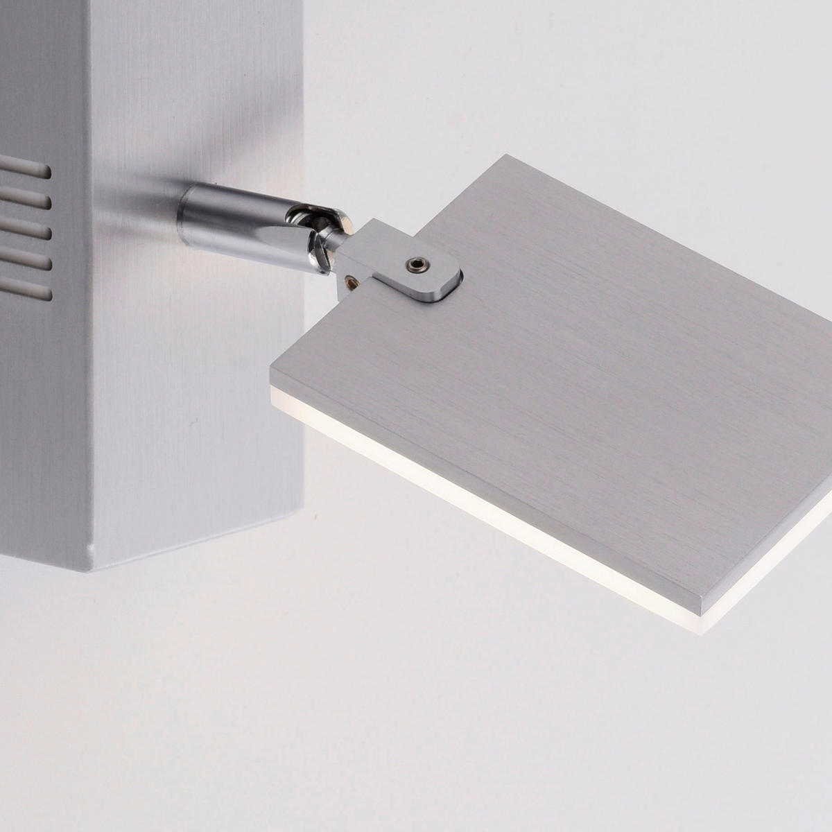 LED-STRAHLER PURE-MIRA 20/7,5/9,7 cm   - Alufarben, Design, Kunststoff/Metall (20/7,5/9,7cm) - Neuhaus PURE
