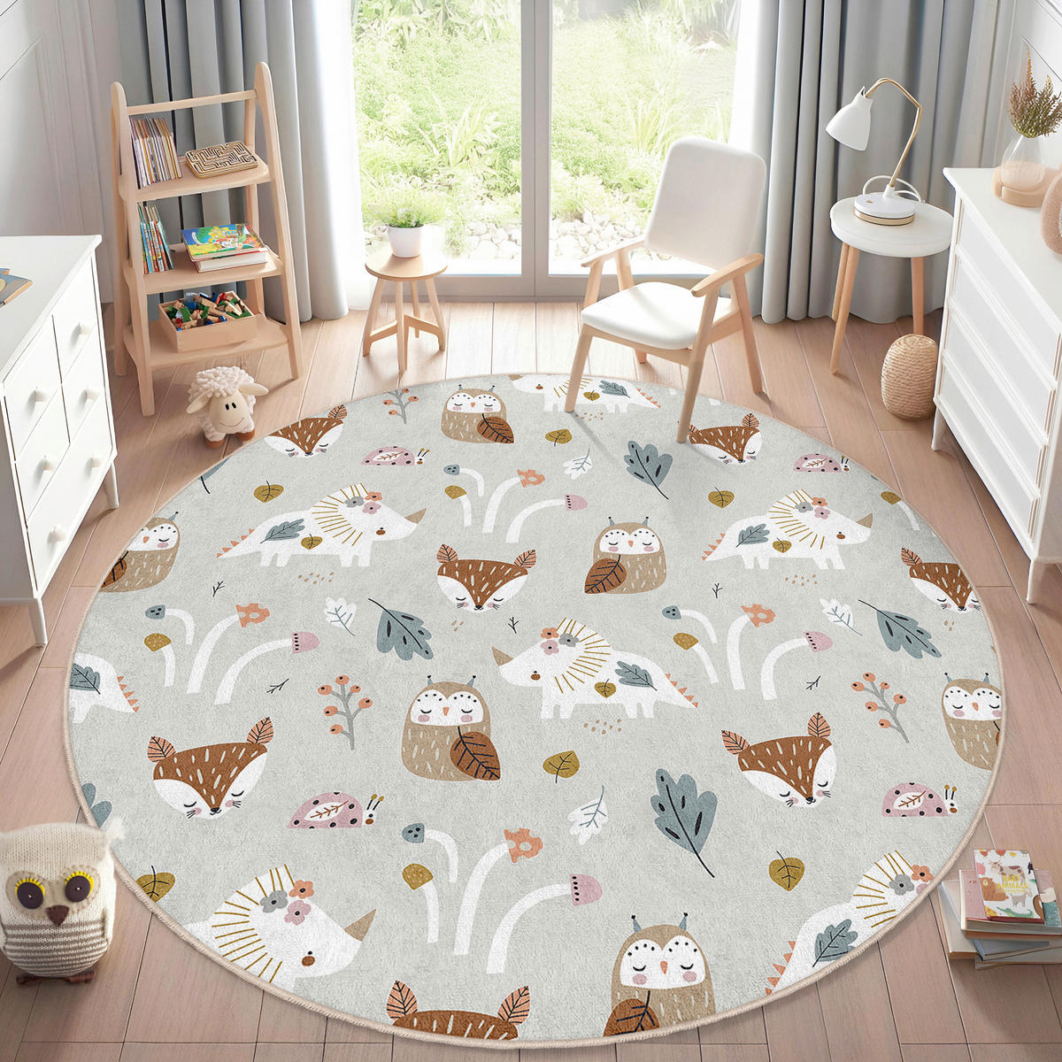 KINDERTEPPICH 120 cm Tier  - Multicolor, Basics, Textil (120cm)