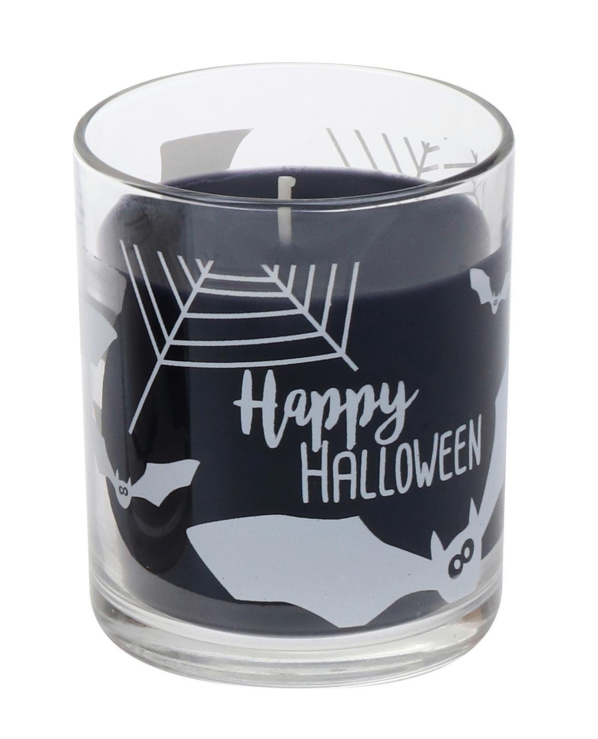 KERZE - Schwarz, Basics, Paraffin (6,5/7,9cm)