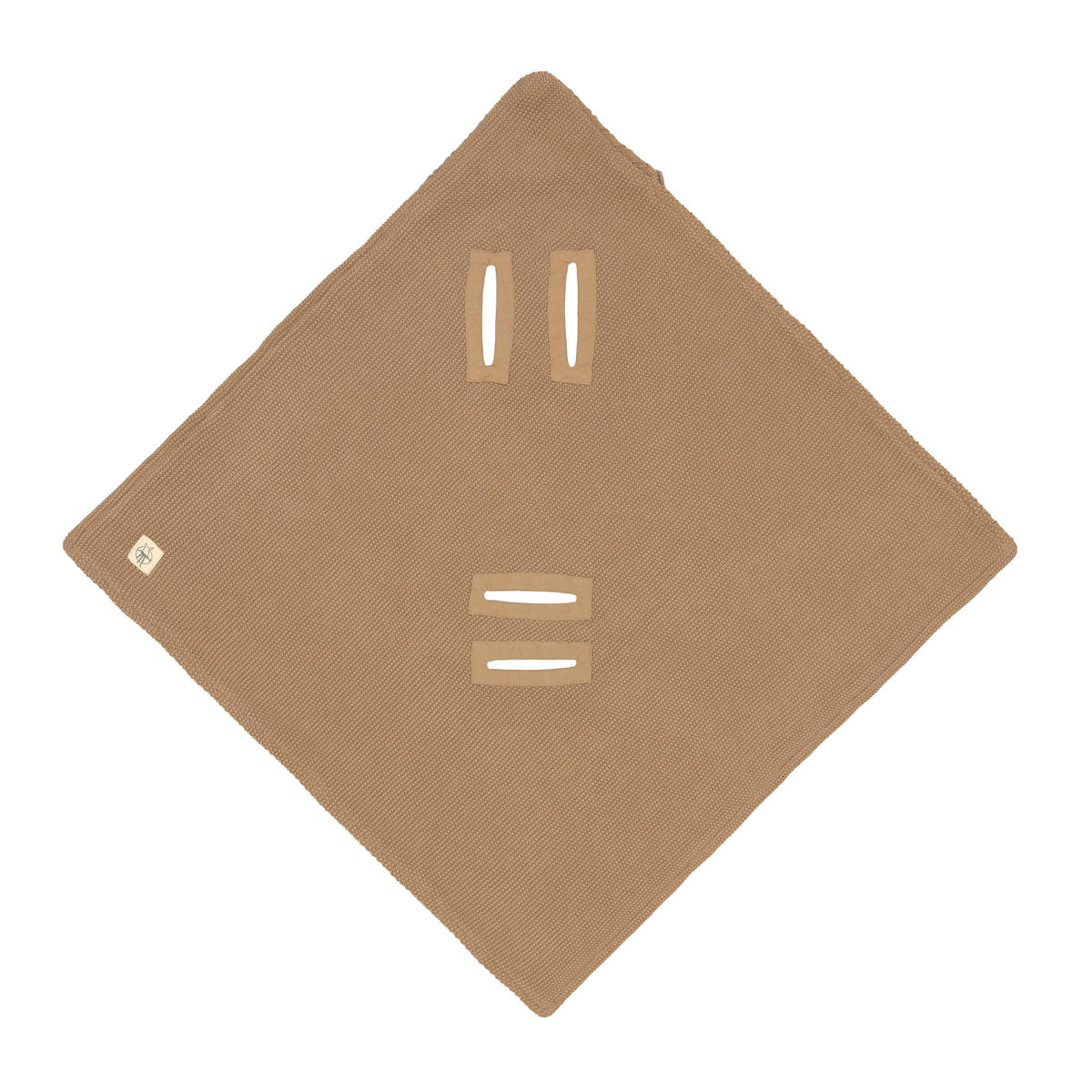 EINSCHLAGDECKE      - Sandfarben/Grau, Basics, Textil (78/0,5/78cm) - Lässig