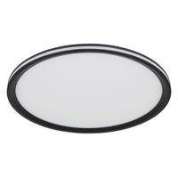 LED-DECKENLEUCHTE 39 W  40/5 cm    - Opal/Schwarz, Design, Kunststoff/Metall (40/5cm) - Globo