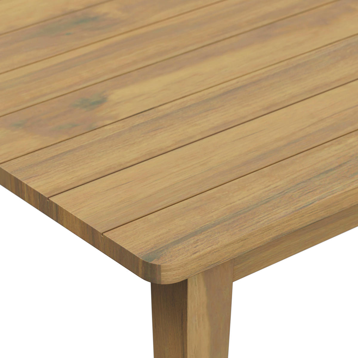 Set Lounge  223/223 cm   - culoare lemn acacia/culoare lemn tec, Natur, plastic/lemn (223/223cm) - Ambia Garden