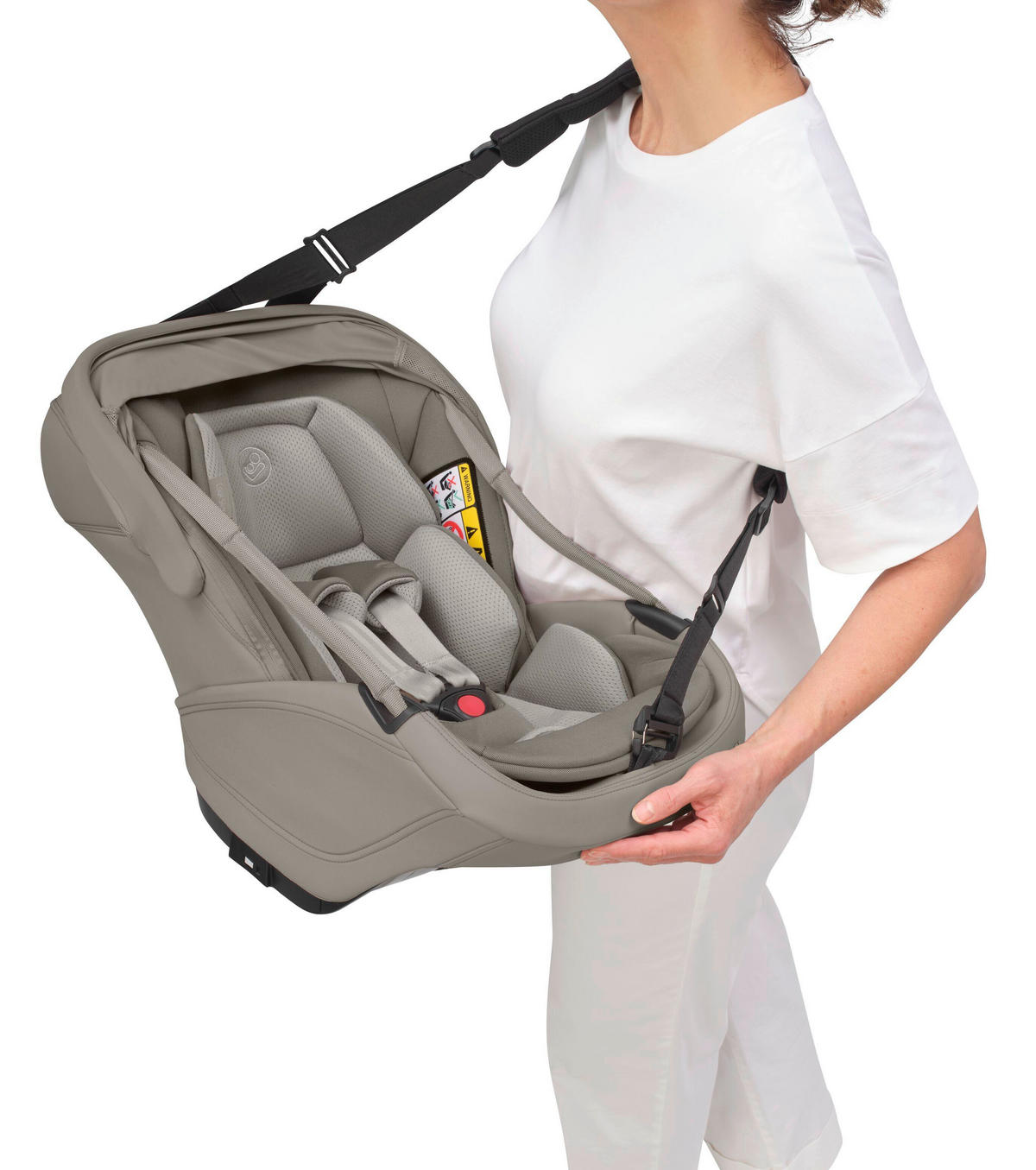 BABYSCHALEN-TRAGEGURT Coral Slide Pro  - Schwarz, Basics, Textil (7,5/115 - 140cm) - Maxi-Cosi