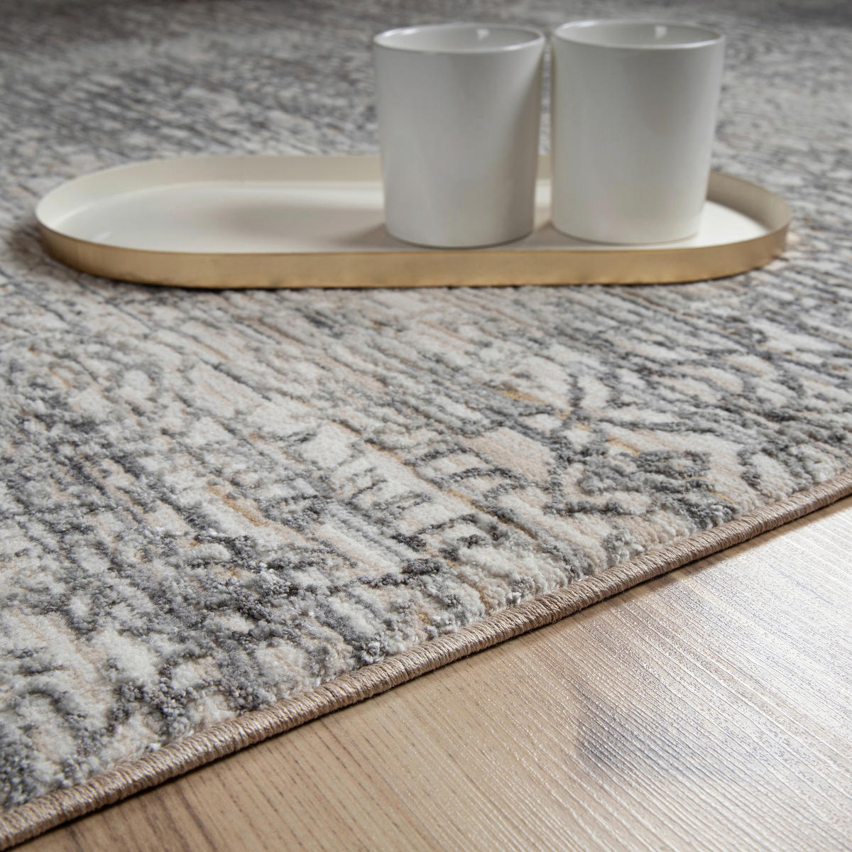COVOR ȚESUT My Manaos  - taupe, Konventionell, textil (120/170cm)
