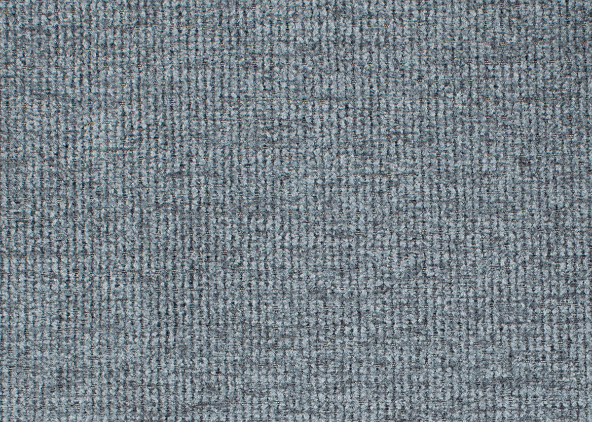 WOHNLANDSCHAFT in Webstoff Blaugrau  - Blaugrau/Schwarz, Design, Holz/Textil (165/296/198cm) - Xora