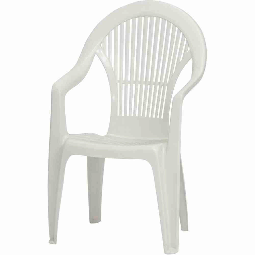 STAPELSESSEL Weiß  - Weiß, KONVENTIONELL, Kunststoff (54/93/57cm) - Siena Garden