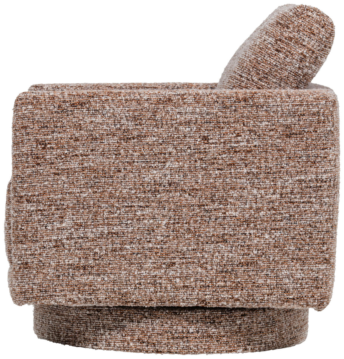 SESSEL in Bouclé Braun  - Braun, Design, Textil (78/64/79cm) - Livetastic