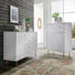 SIDEBOARD 133/92/42 cm - Messingfarben/Weiß, Design, Holzwerkstoff/Metall (133/92/42cm) - Novel SIDEBOARD 133/92/42 cm - Messingfarben/Weiß, Design, Holzwerkstoff/Metall (133/92/42cm) - Novel