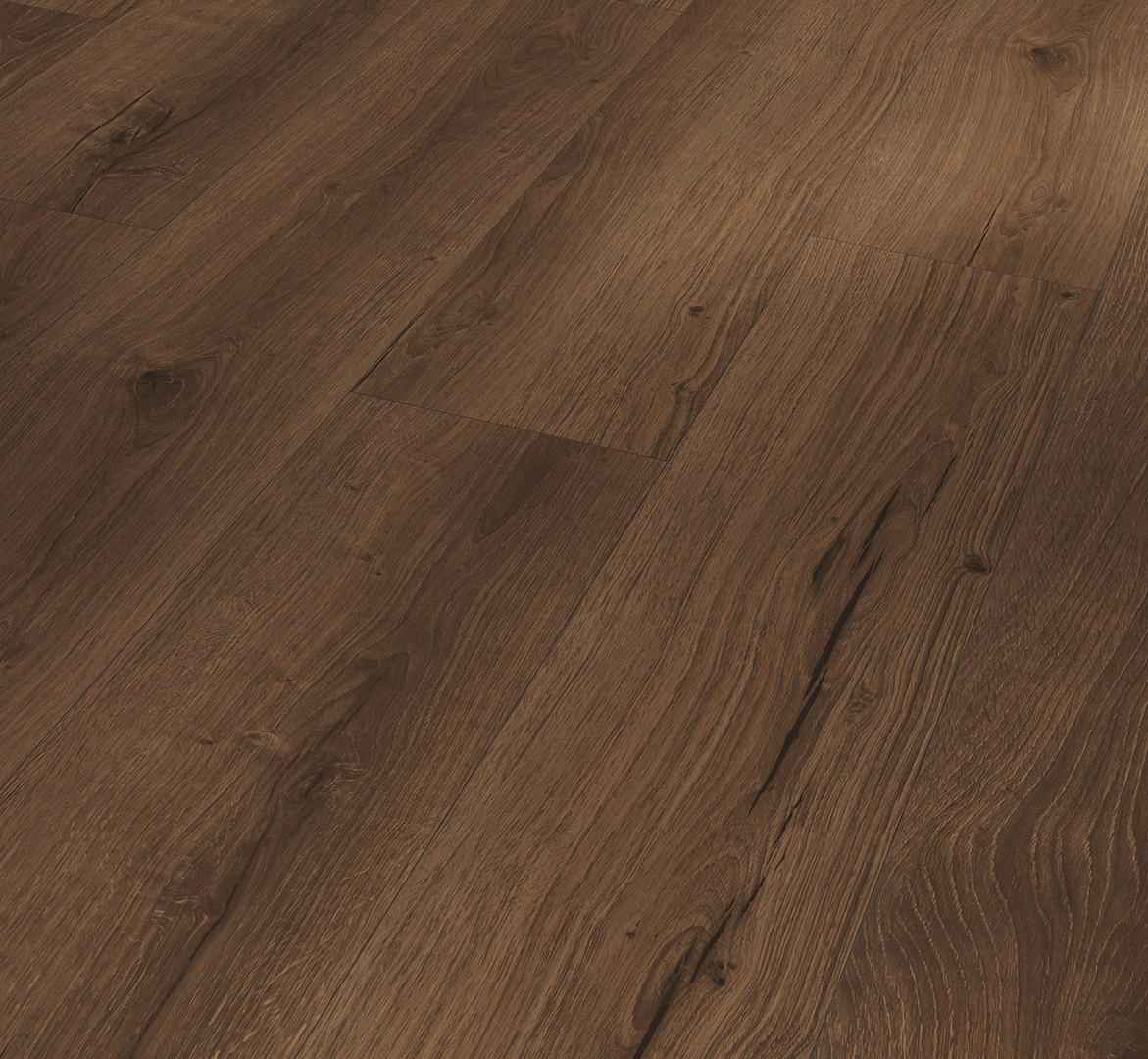 VINYLBODEN Vinyl Basic 5.3  per  m² - Eichefarben, Basics, Kunststoff (120.9/22.5/0.53cm) - Parador