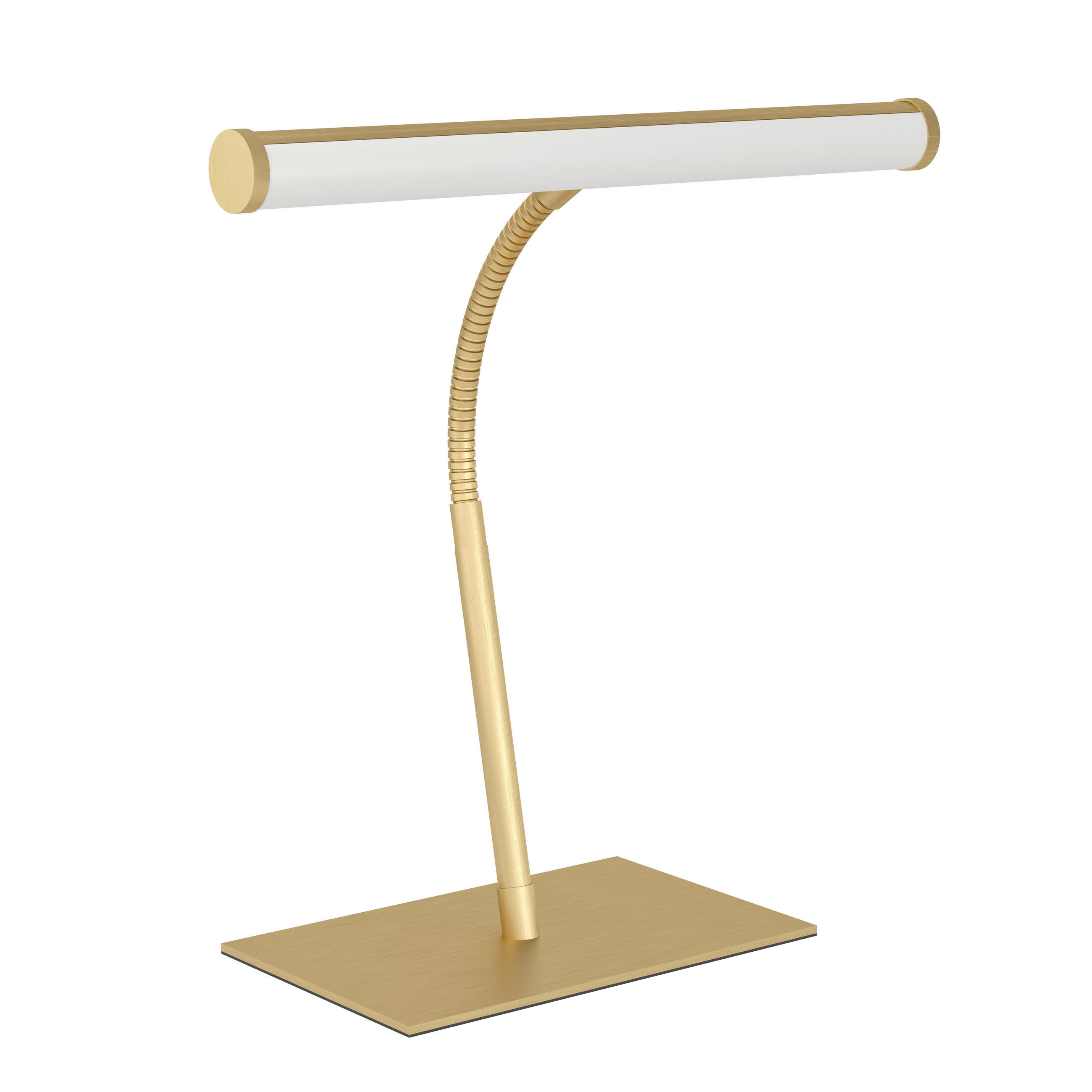 LED-TISCHLEUCHTE RICCIONE 30/19/39,5 cm   - Messingfarben, KONVENTIONELL, Metall (30/19/39,5cm) - Eglo